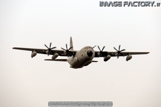 2019-10-13 Linate Airshow 5274 Lockheed Martin C-130J Super Hercules